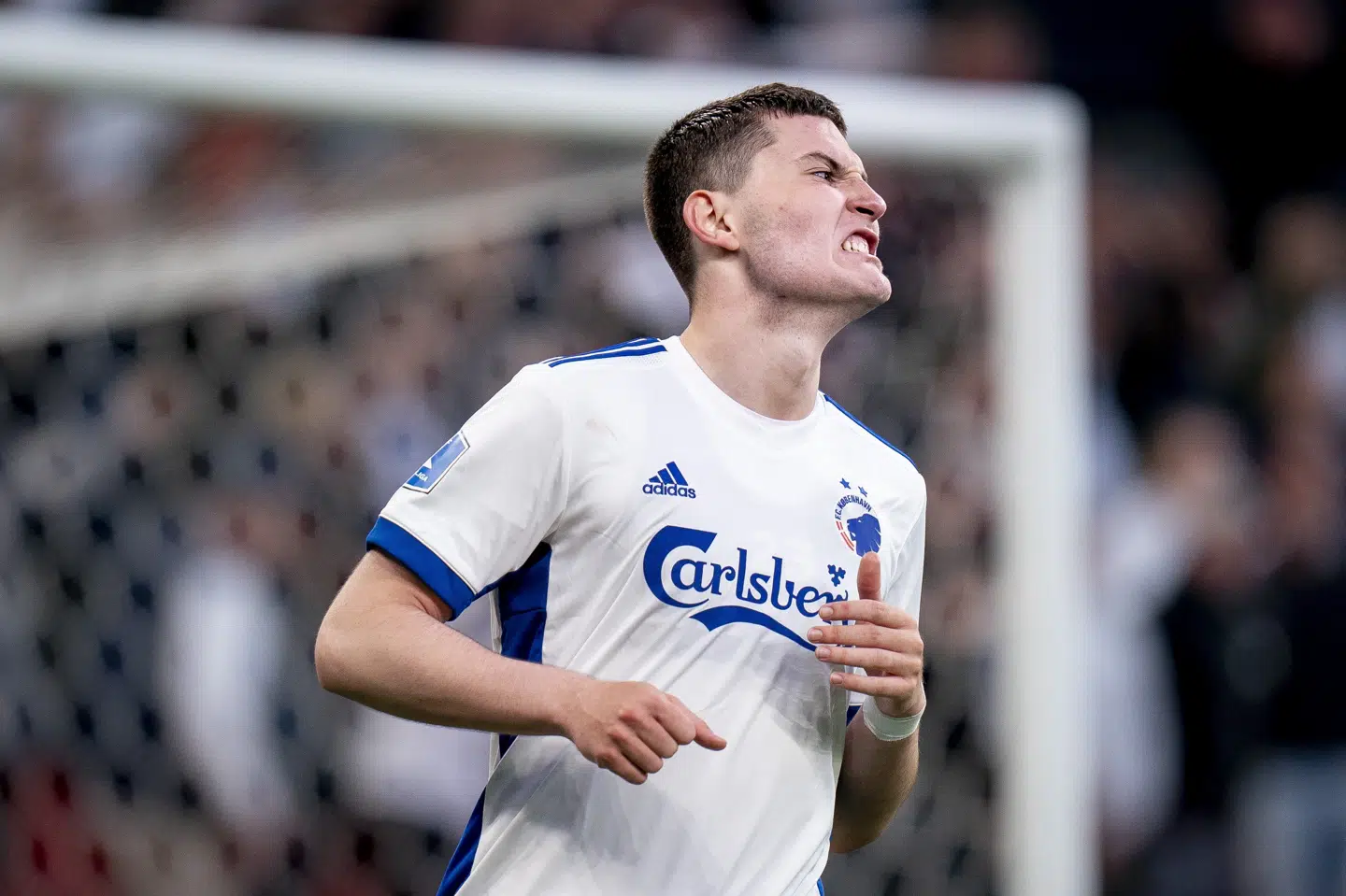 Jonas Wind blev selv smittet med coronavirus i november. Han havde gerne set, at spillerne var blevet vaccineret inden EM. (Arkivfoto) Liselotte Sabroe/Ritzau Scanpix