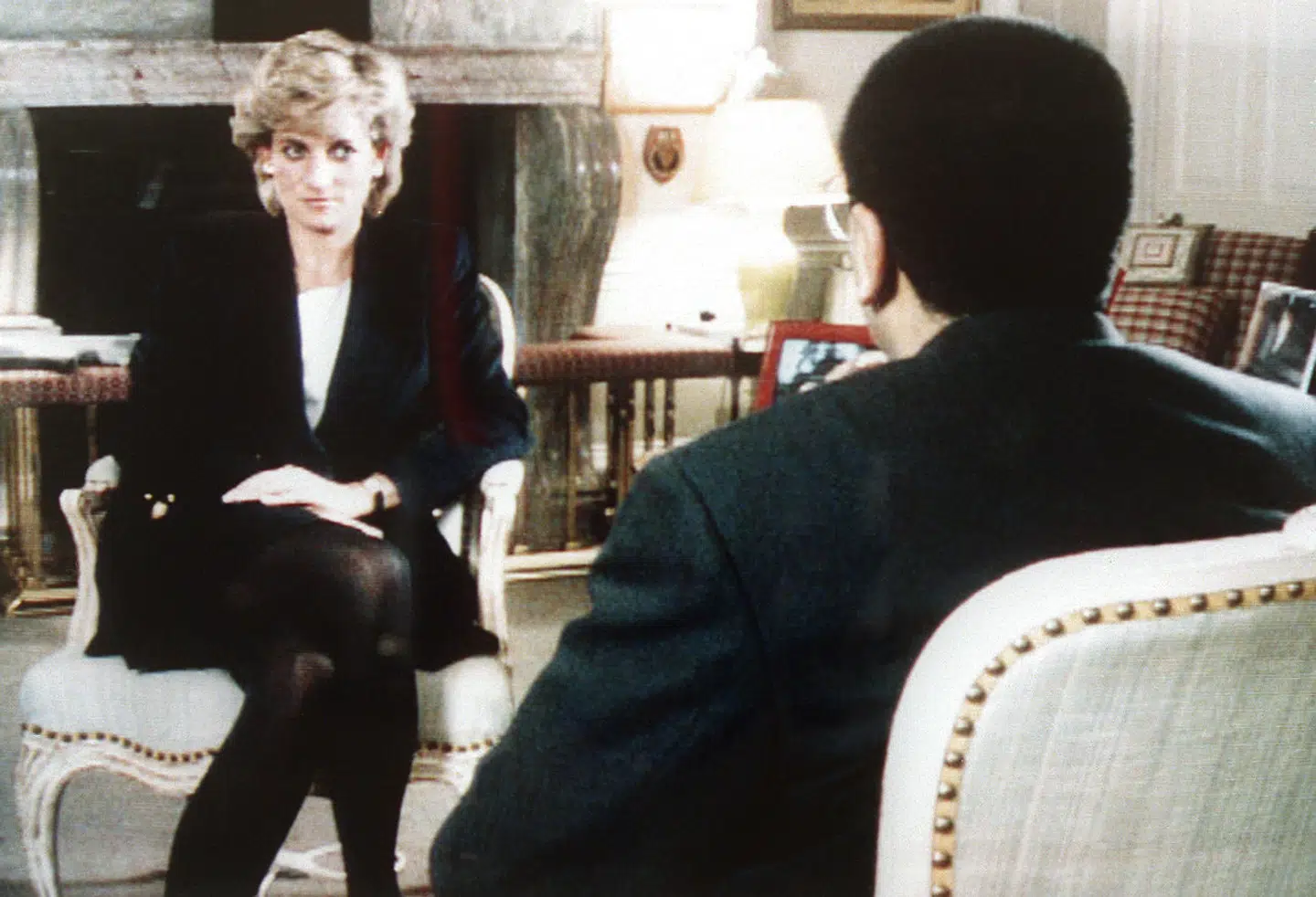 Fra Panorama dokumentaren, hvor Martin Bashir interviewer prinsesse Diana.