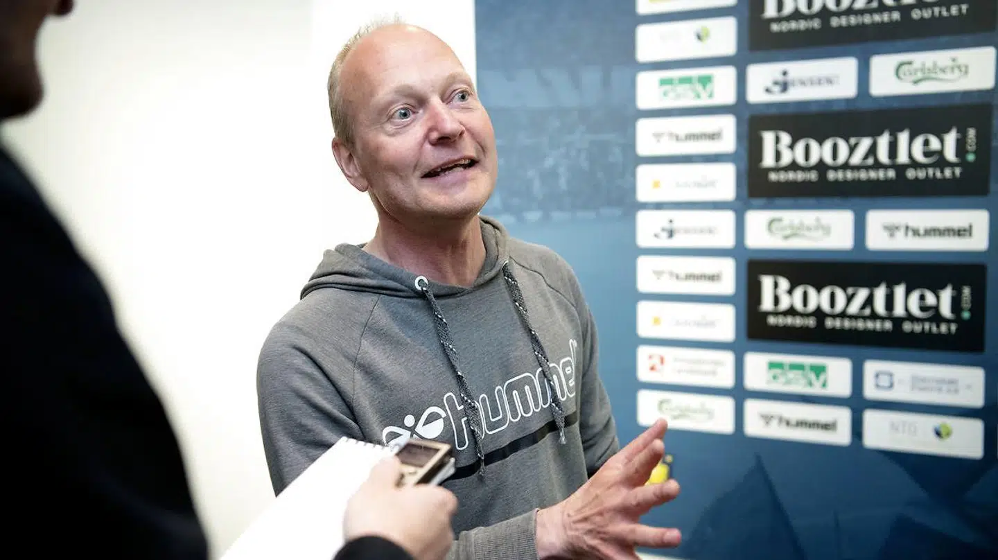 Niels Frederiksen var stolt efter mandagens guldmedalje.