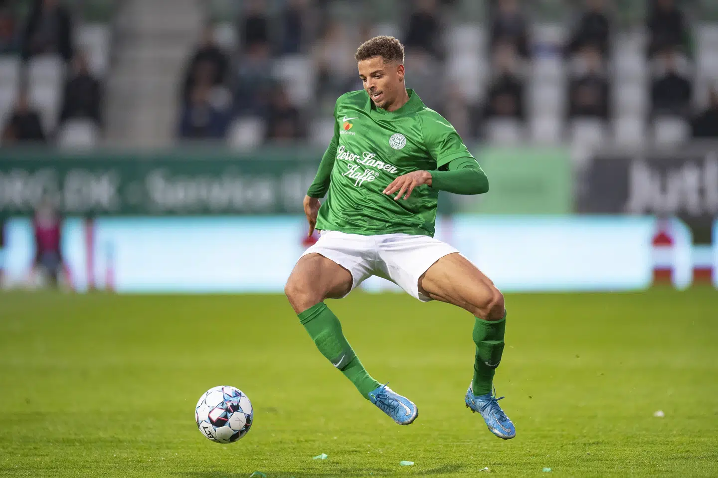 Viborgs Justin Lonwijk er en af de spillere, som har kontraktudløb og ikke ved, hvad der skal ske i næste sæson. (Arkivfoto) Bo Amstrup/Ritzau Scanpix