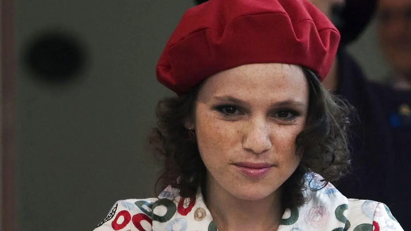 Inés Zorreguieta til prinsesse Arianes barnedåb i 2007.