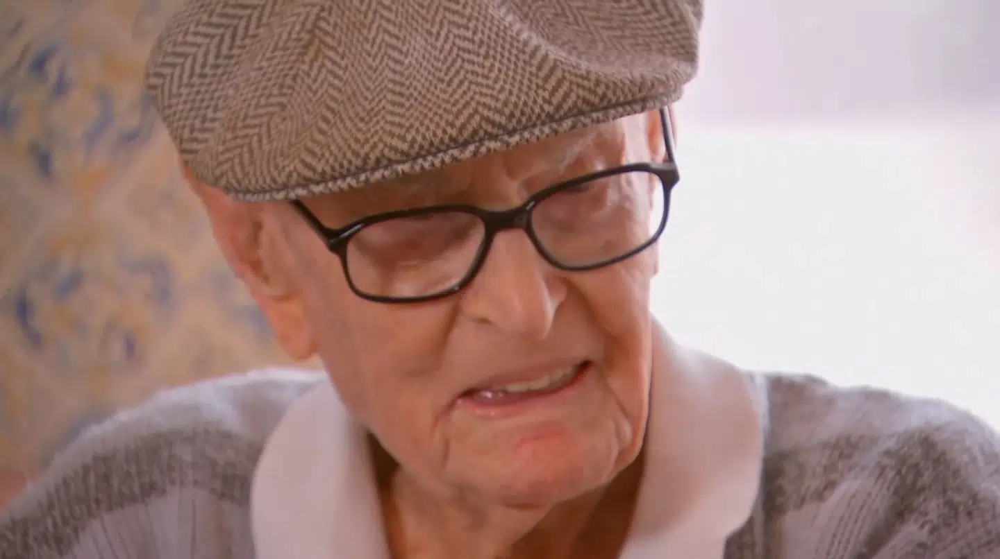 Dexter Kruger er hans navn. Han er 111 år og 127 dage gammel og Australiens ældste mand.