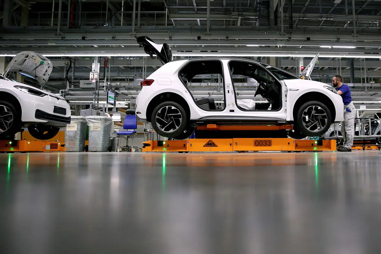 Optimismen og troen på investeringer i det tyske erhvervsliv er blevet styrket mere end ventet og er i maj nået op på det højeste niveau i to år. Det viser nye tal tirsdag i det anerkendte tyske erhvervstillidsindeks fra Ifo-instituttet i München. Ronny Hartmann/Ritzau Scanpix