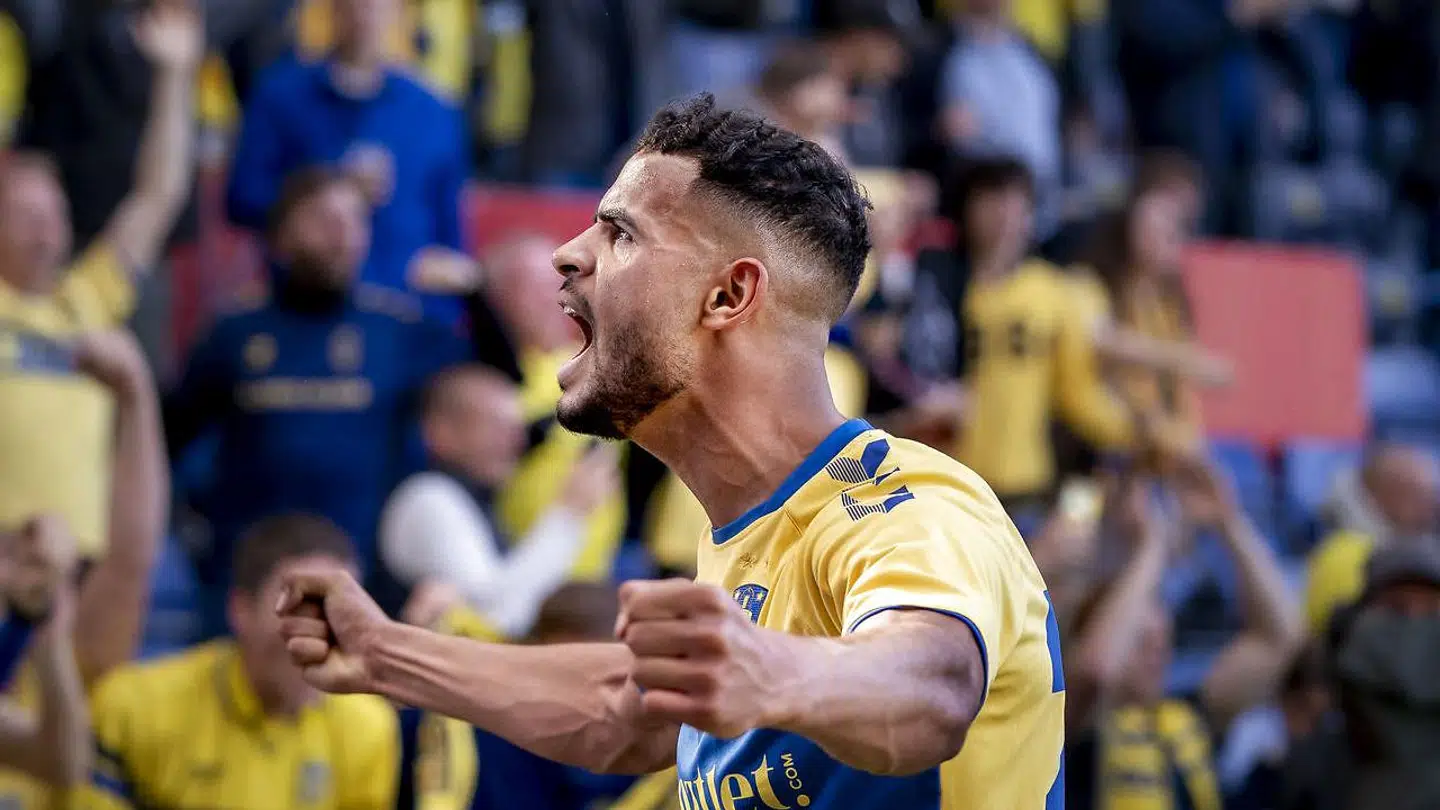 Anis Ben Slimane stod bag Brøndbys 2-0-scoring.
