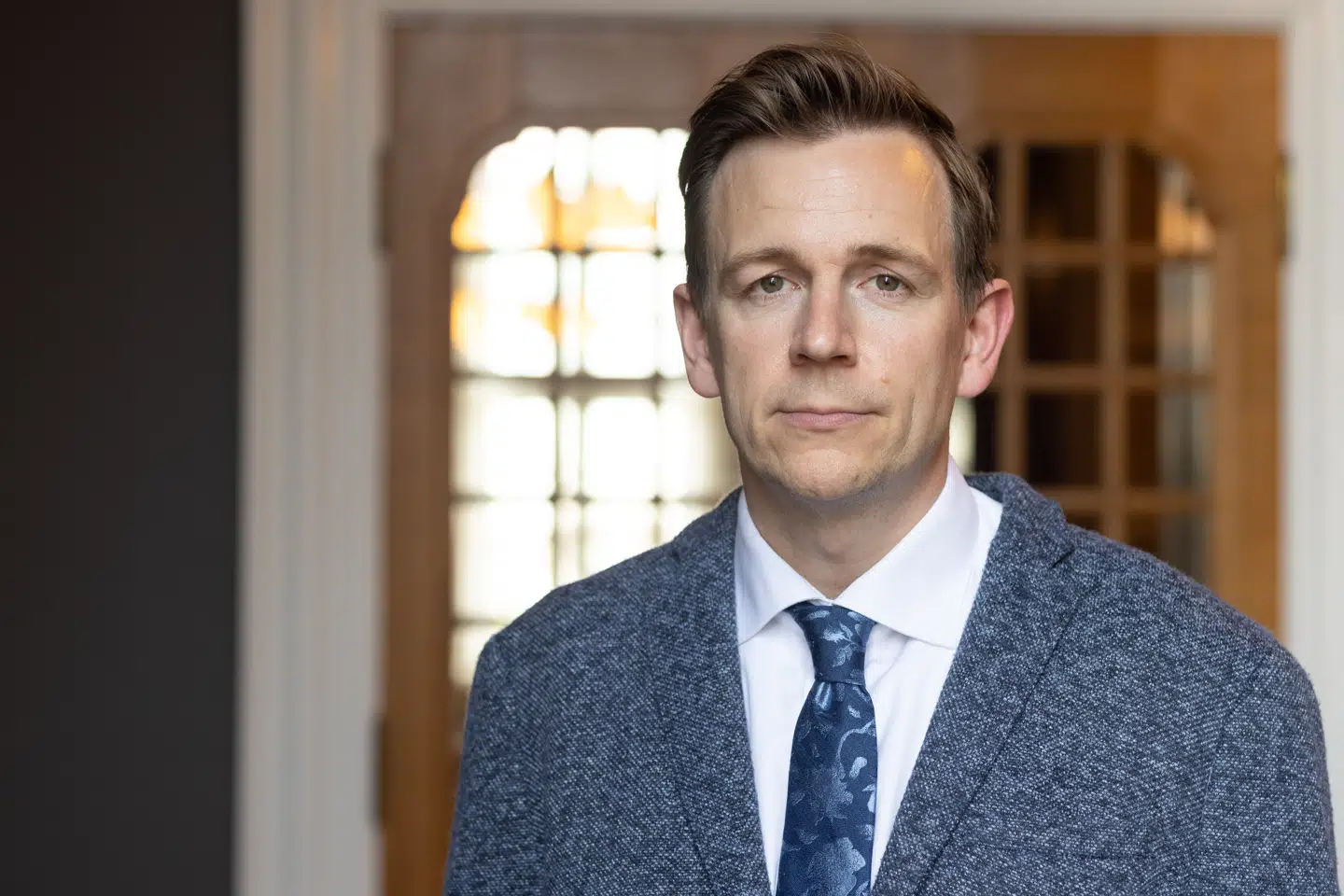 »Jeg får masser af hademail hver dag. Jeg bliver f.eks. kaldt nazist,« siger Rasmus Stoklund. Foto: Byrd, Jacob Crawfurd