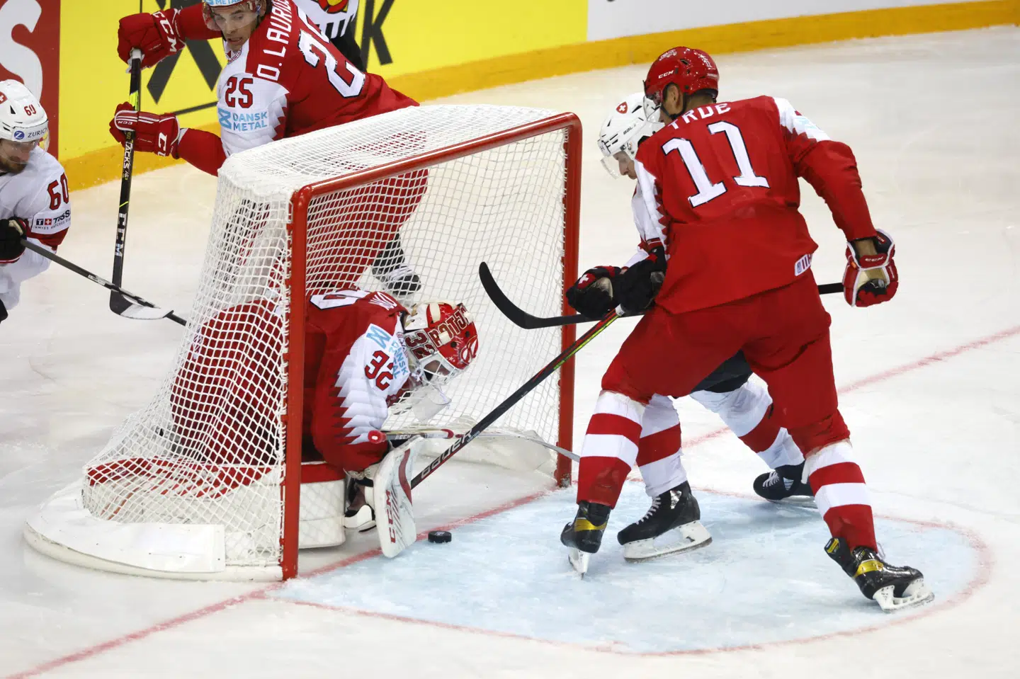 Alexander True er noteret for 19 NHL-kampe og er nu også en del af det danske VM-hold. Vasily Fedosenko/Reuters