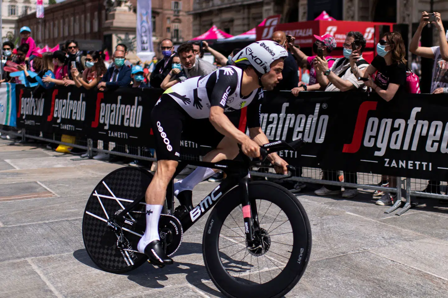 Belgieren Victor Campenaerts vandt søndagens etape i Giro d'Italia. (Arkivfoto) Marco Bertorello/Ritzau Scanpix