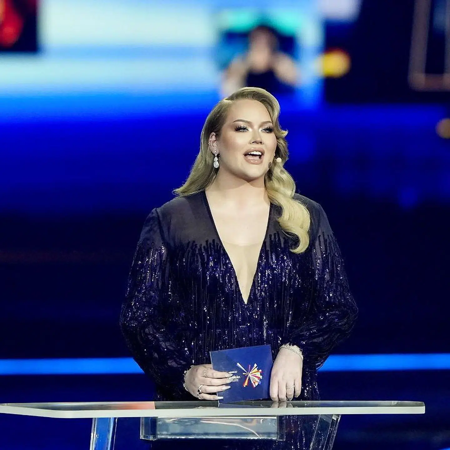 Nikkie de Jager under første semi-finale.