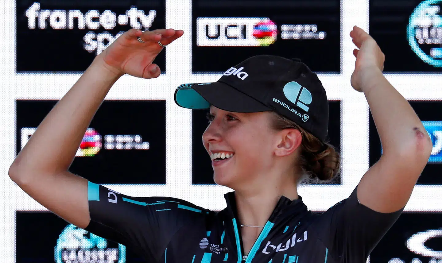 Cecilie Uttrup blev nummer tre i Flandern Rundt i 2019.