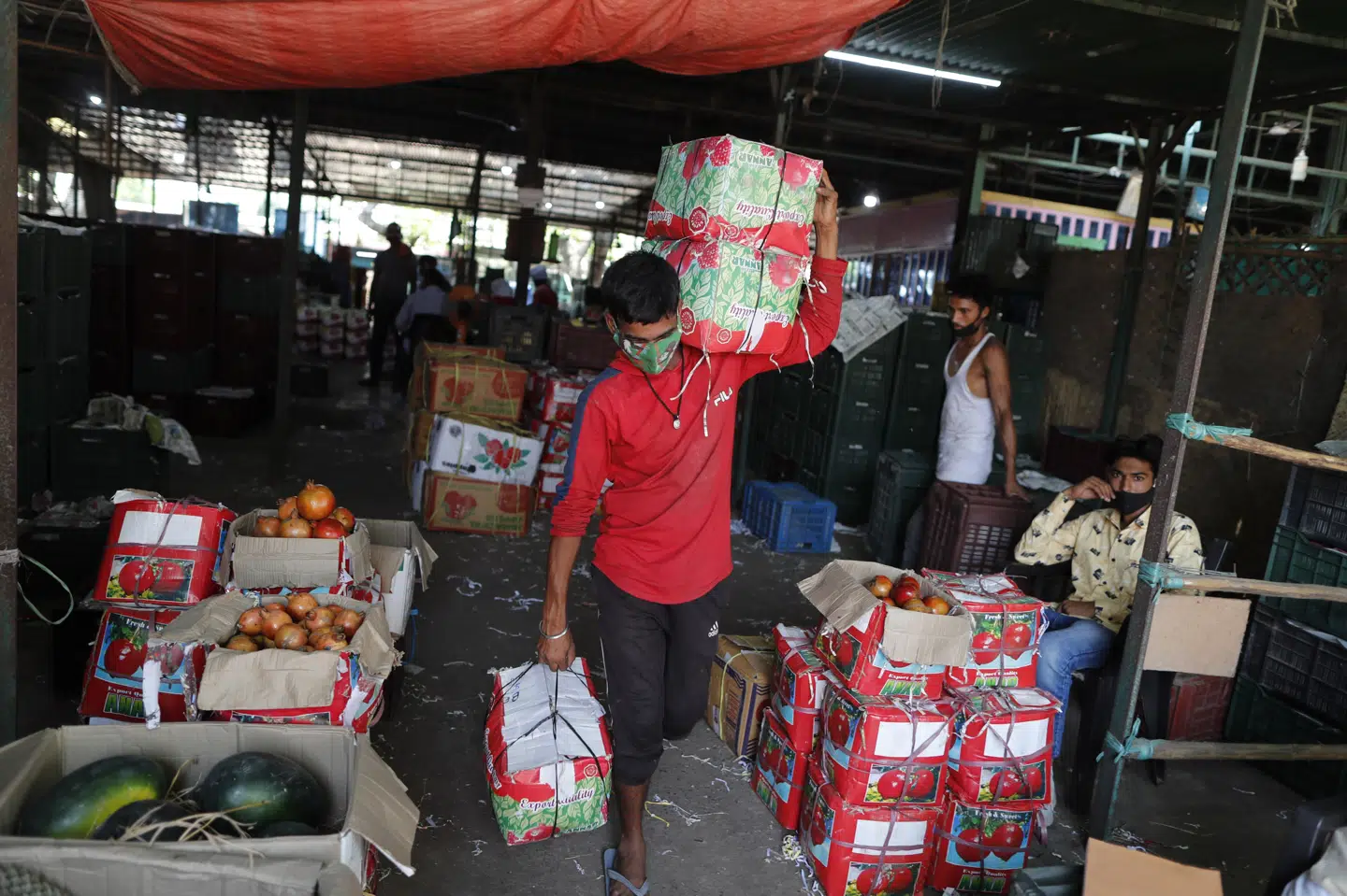 Virksomheden Lowenco fra Vamdrup ved Kolding er specialister i fryseanlæg til medicinalvirksomheder. Nu skal ansatte fra virksomheden færdiggøre et fryseanlæg på en indisk vaccinefabrik. Forinden har de ønsket at blive vaccineret for at blive bedre beskyttet mod den galopperende coronasmitte i Indien. (Arkivfoto). Rajesh Kumar Singh/Ritzau Scanpix