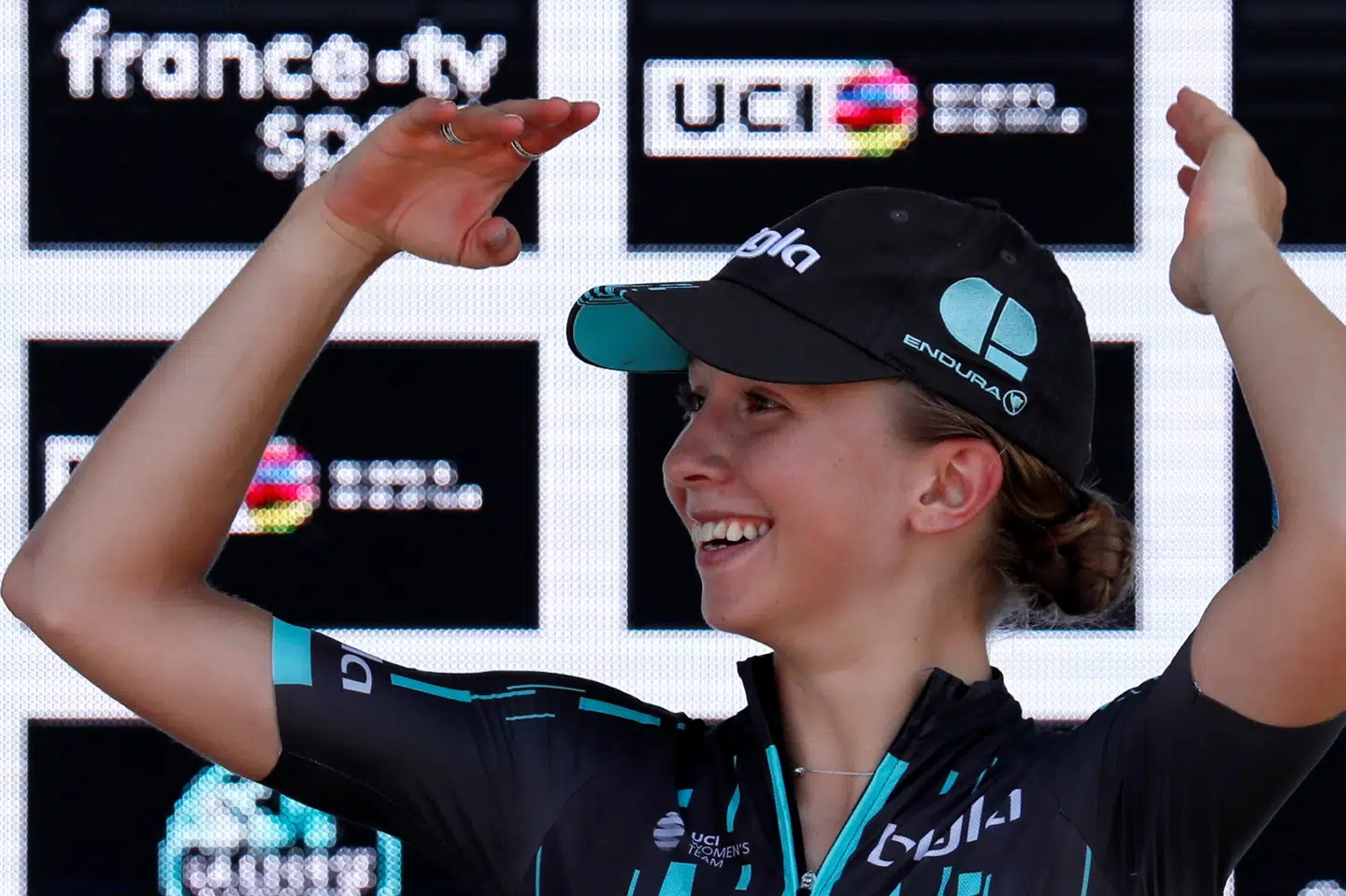 Cecilie Uttrup Ludwig kunne lørdag tage en stor sejr i cykelkarrieren. (Arkivfoto) Gonzalo Fuentes/Reuters
