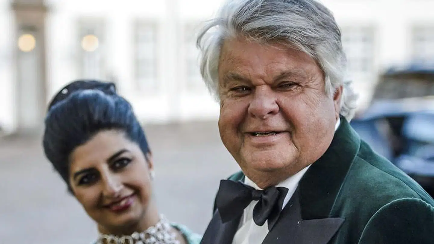 Christian Kjær og Susan Astani til middag på Fredensborg Slot i anledning af Dronning Margrethes fødselsdag, torsdag den 16. April 2015.