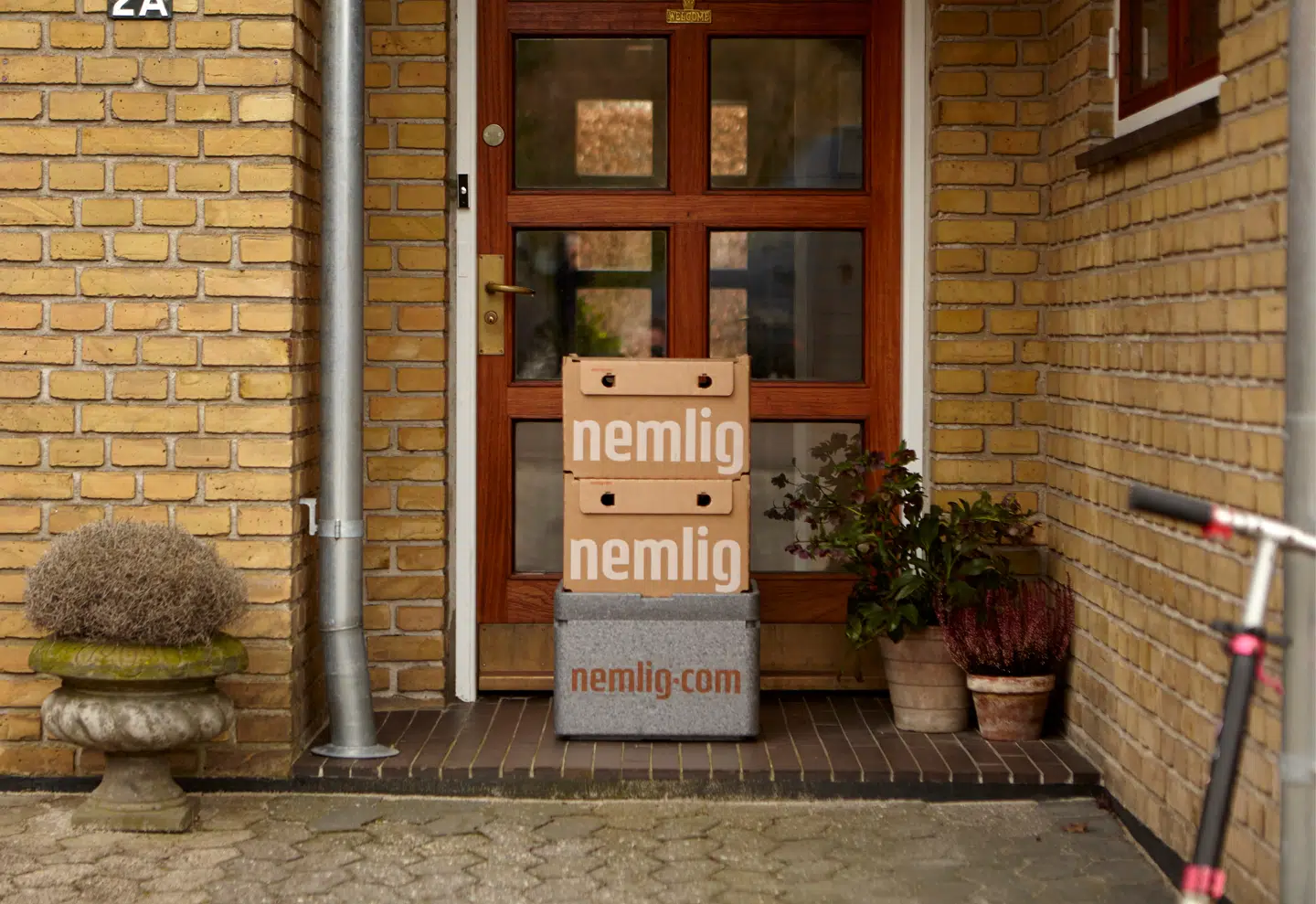 Levering til døren