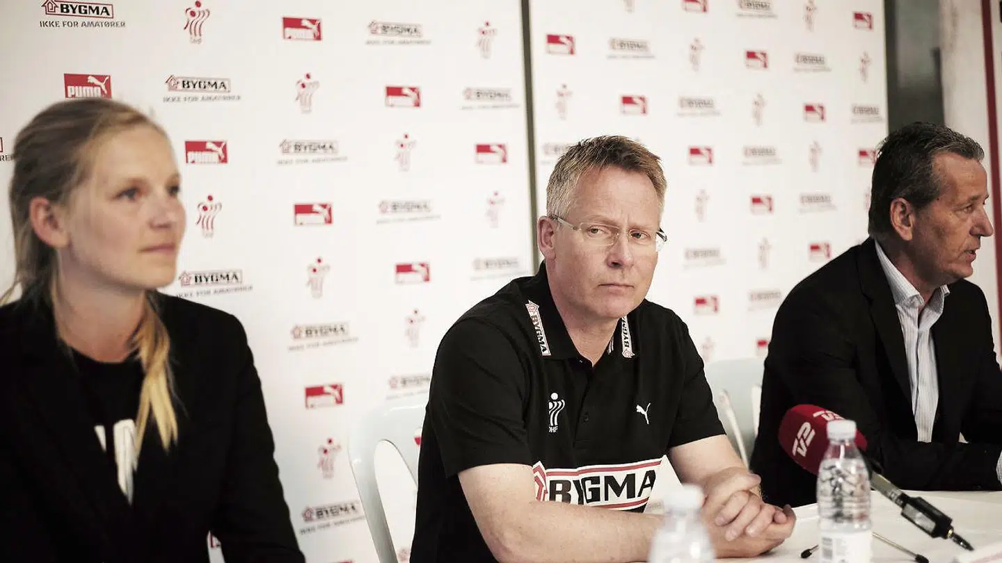 Klaus Hadsbjeg (th) er administrerende direktør i Bygma A/S.