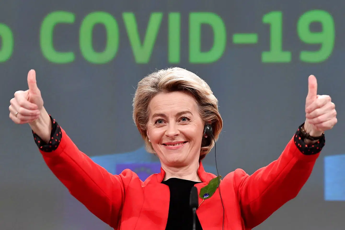 Kommissionsformand Ursula von der Leyen glæder sig over det nye EU-covid-pas, som hun kalder »en sejr for EU«.