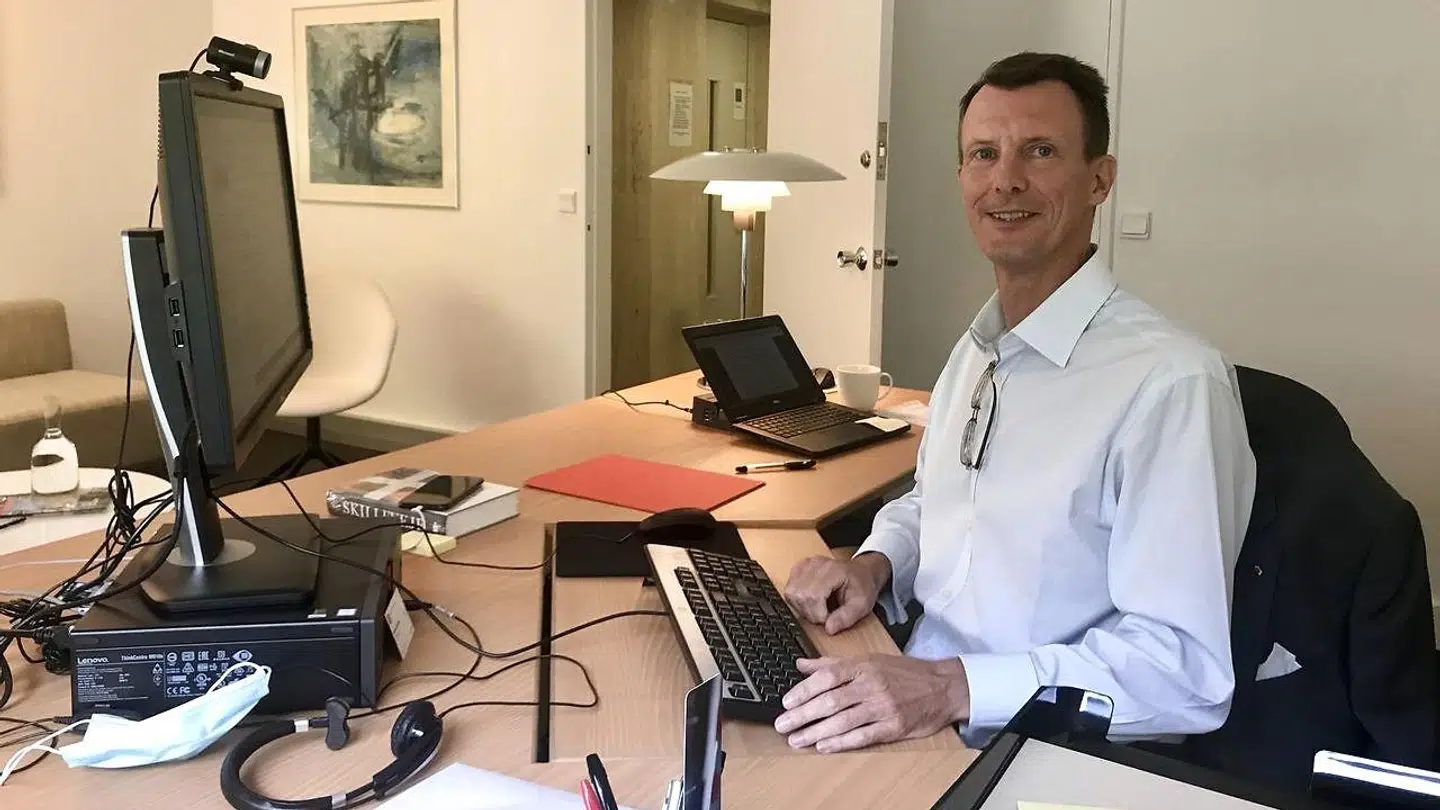 Prins Joachim startede på den danske ambassade i september 2020.