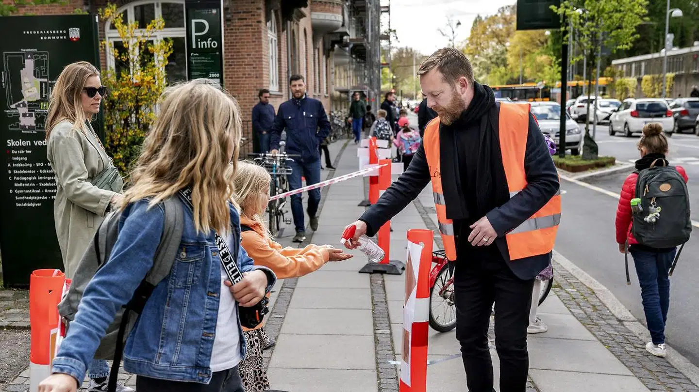 Skolen ved Bülowsvej.