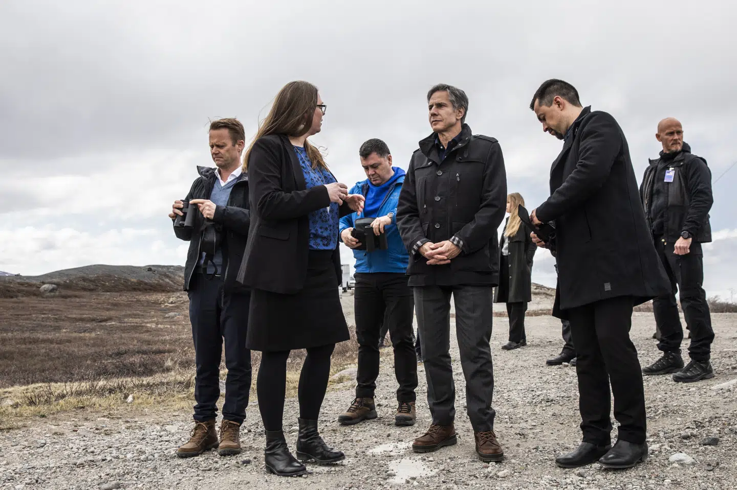 Den amerikanske udenrigsminister, Antony Blinken, har torsdag besøgt Grønland. ólafur Steinar Rye Gestsson/Ritzau Scanpix