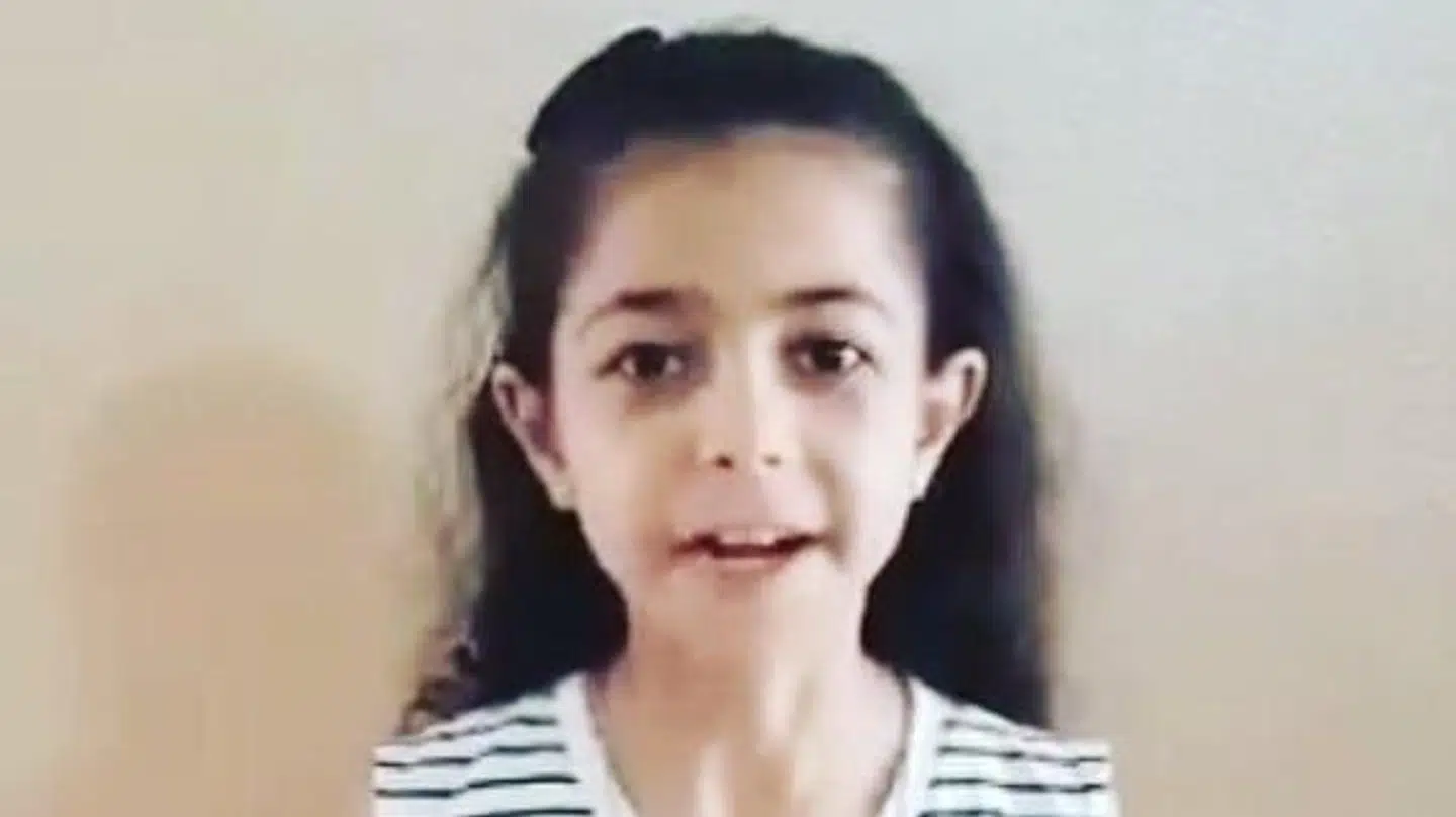 Ni-årige Yara Al-Kawlak