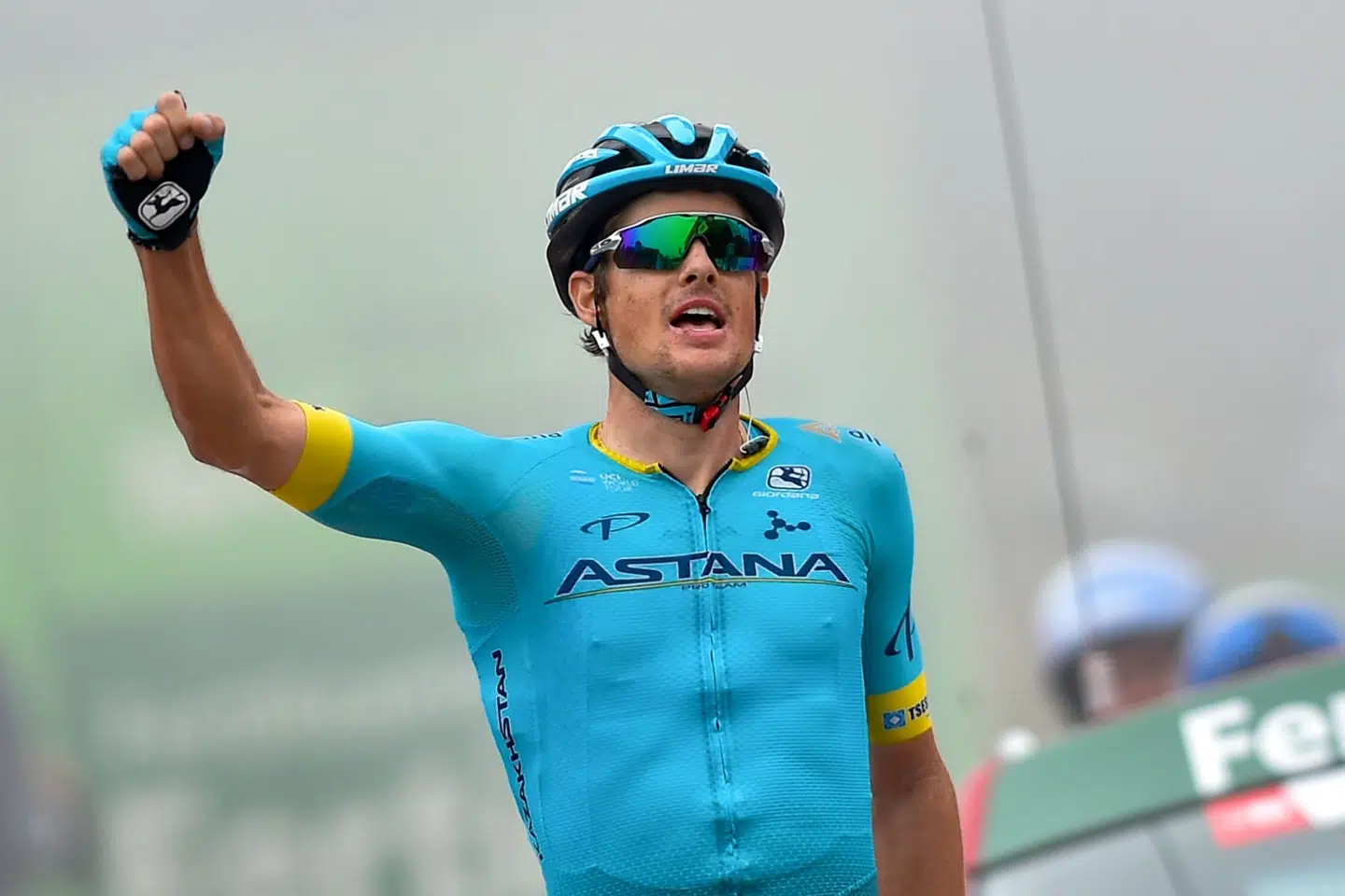 Jakob Fuglsang er udset til at være kaptajn for Danmark ved OL i Tokyo. (Arkivfoto) Ander Gillenea/Ritzau Scanpix