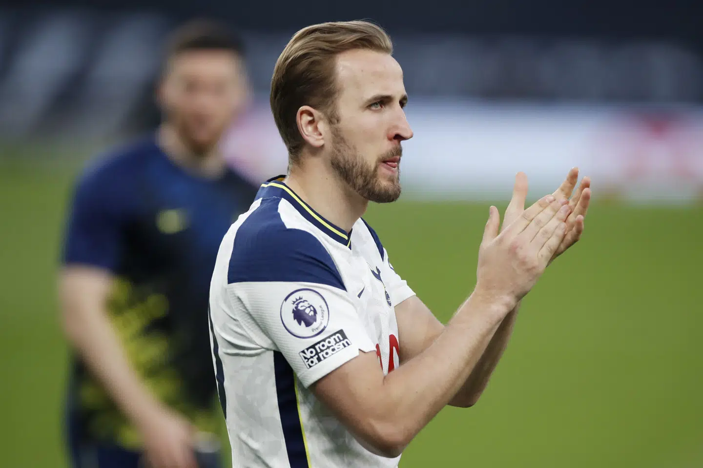 Harry Kane er muligvis på vej mod et skifte væk fra Tottenham. (Arkivfoto) Paul Childs/Reuters