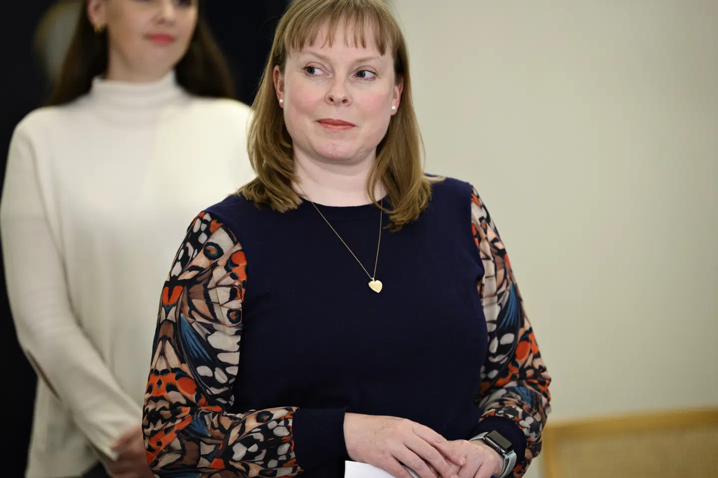 Kulturminister Joy Mogensen (S) vil komme med lovforslag, der skal involvere idrættens hovedorganisationer, så de kan hjælpe med at føre kontrol med plettede børneattester. (Arkivfoto) Philip Davali/Ritzau Scanpix