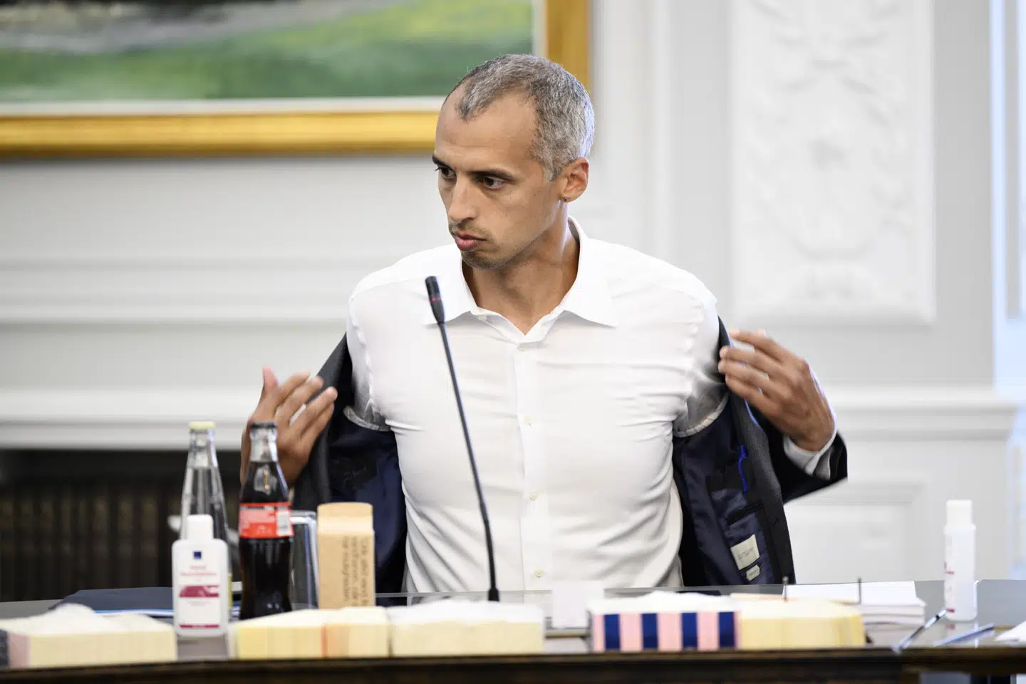 Udlændinge- og Integrationsudvalget har udlændinge- og integrationsminister Mattias Tesfaye (S) og justitsminister Nick Hækkerup (S) i åbent samråd om kriminalitet blandt beboerne på Udrejsecenter Kærshovedgård. Philip Davali/Ritzau Scanpix