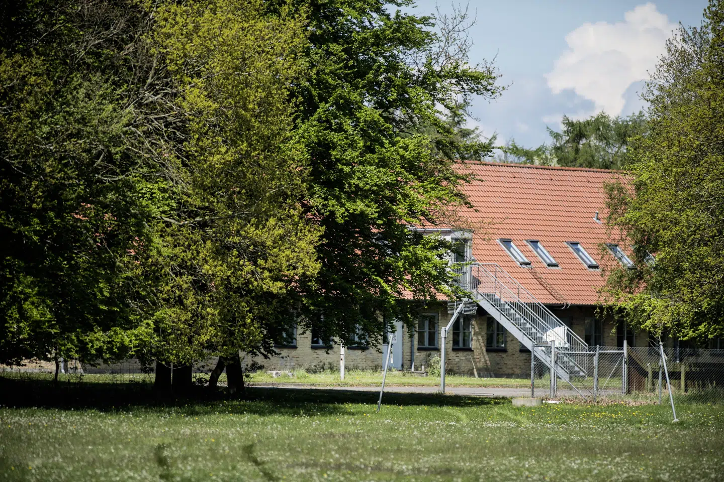 Asylcenter Holmegaard ved Bagenkop på Sydlangeland skal efter planen agere nyt udrejsecenter og forventes i fuld drift i andet kvartal af 2022. (Arkivfoto) Tim Kildeborg Jensen/Ritzau Scanpix