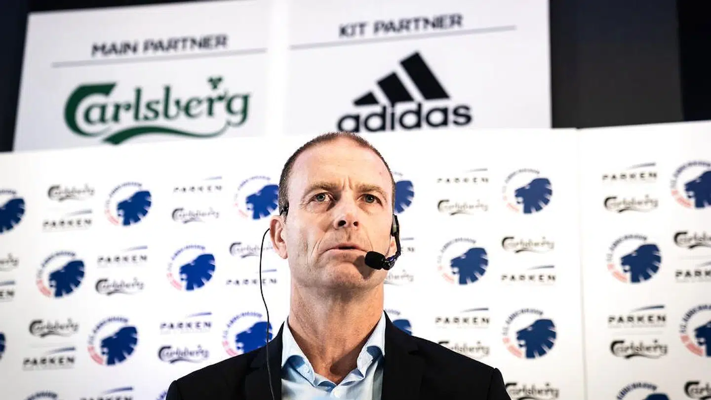 Sådan så det ud, da Jess Thorup den 2. november sidste år blev præsenteret i FC København.