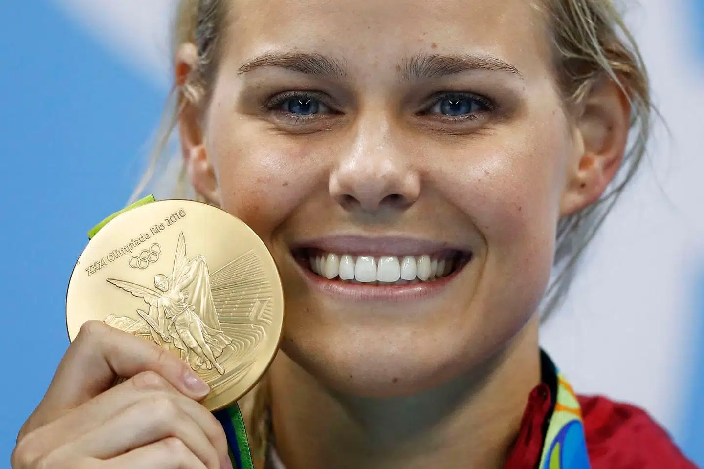 Pernille Blume vandt OL-guld i Rio i 2016.