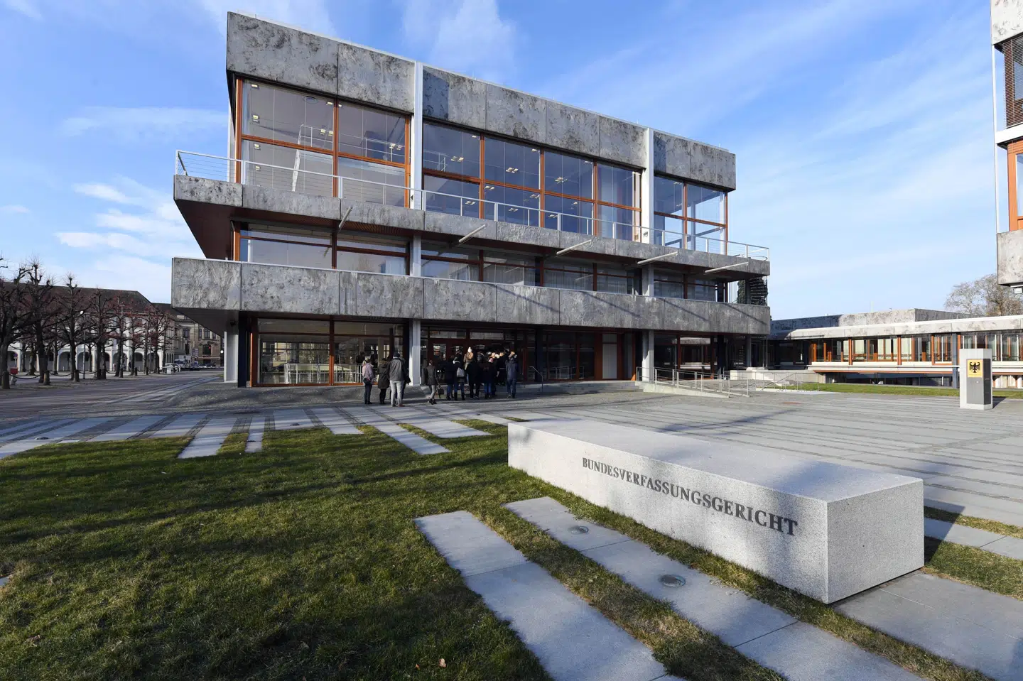 Den tyske forfatningsdomstol i Karlsruhe har tirsdag afvist en klage over Tysklands deltagelse i et stort opkøbsprogram under Den Europæiske Centralbank (ECB). Uli Deck/Ritzau Scanpix