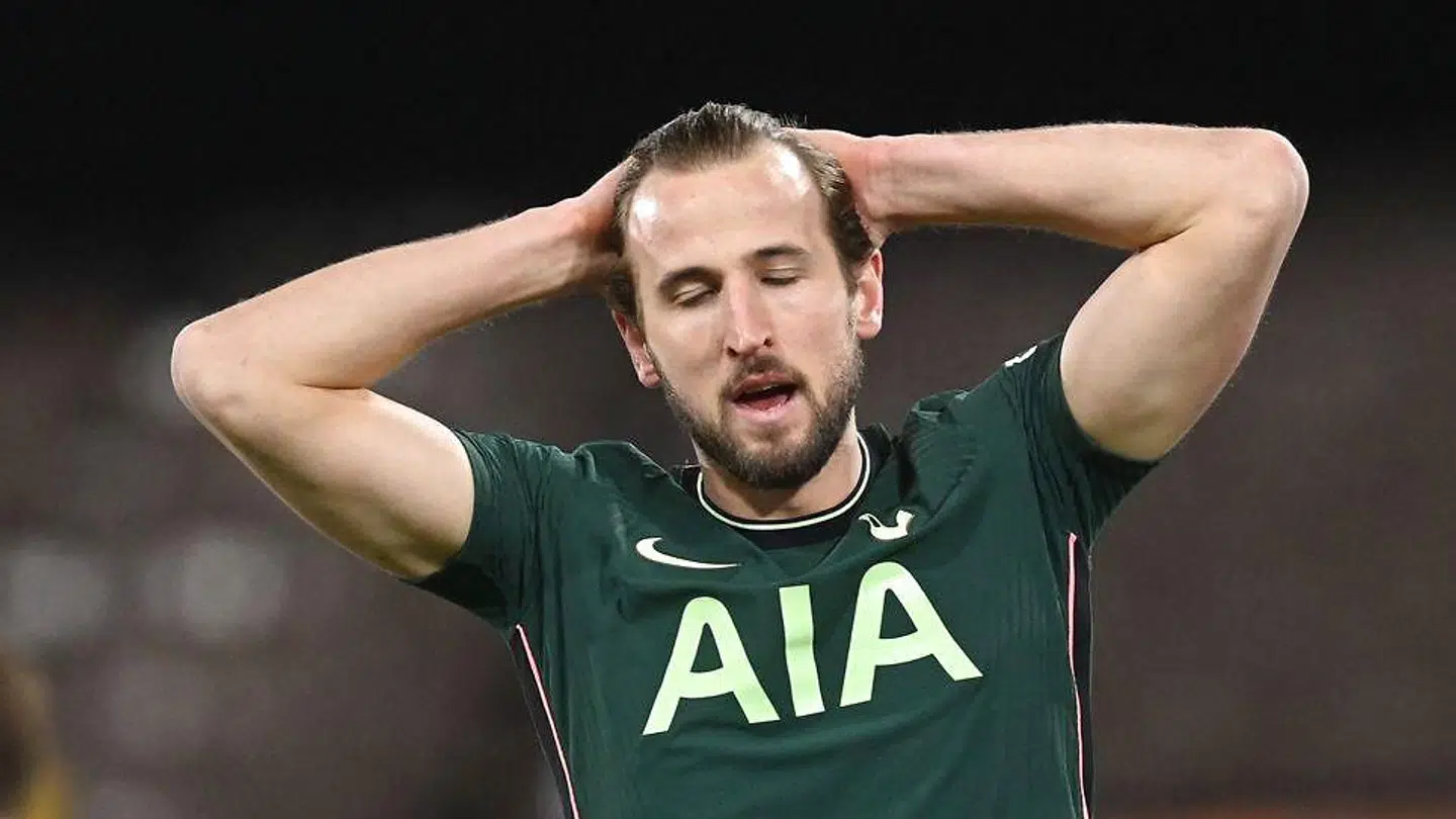 Harry Kane er noteret for 22 scoringer i Premier League i denne sæson og står dermed øverst på topscorerlisten sammen med Liverpools Mohamed Salah.