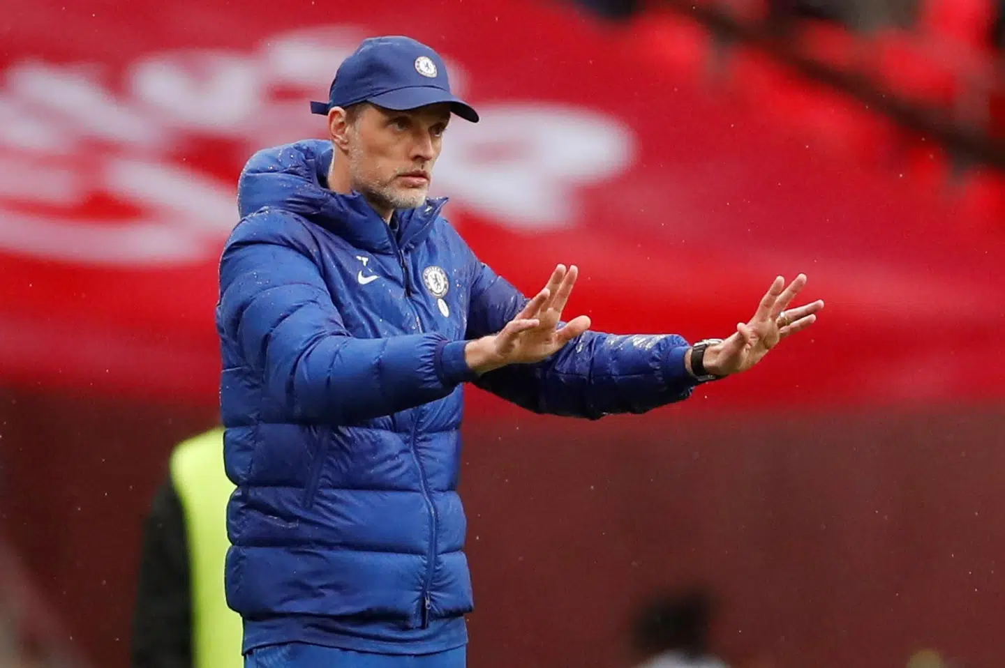Thomas Tuchel og Chelsea tabte lørdag 0-1 til Leicester i FA Cup-finalen. Tirsdag mødes de to hold igen i toppen af Premier League. (Arkivfoto) Matthew Childs/Reuters