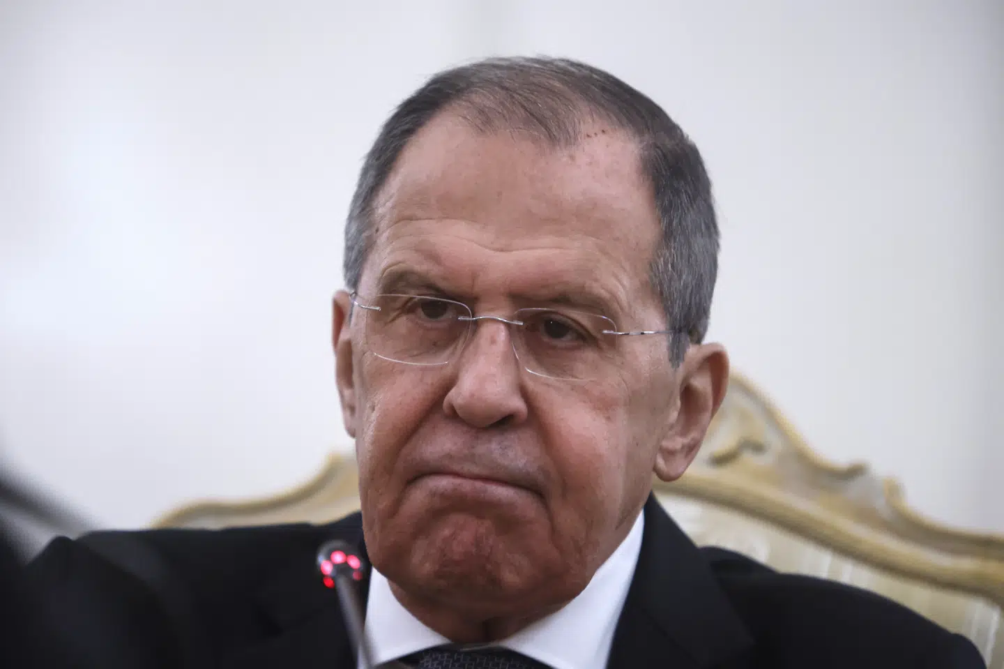 Ruslands udenrigsminister, Sergej Lavrov, kritiserer Vesten for at forsøge at lukke Nato ind i Arktis. Han deltager senere på ugen i et møde i Arktisk Råd i Reykjavik, hvor også Danmark og USA har sæde. (Arkivfoto) Maxim Shemetov/Ritzau Scanpix