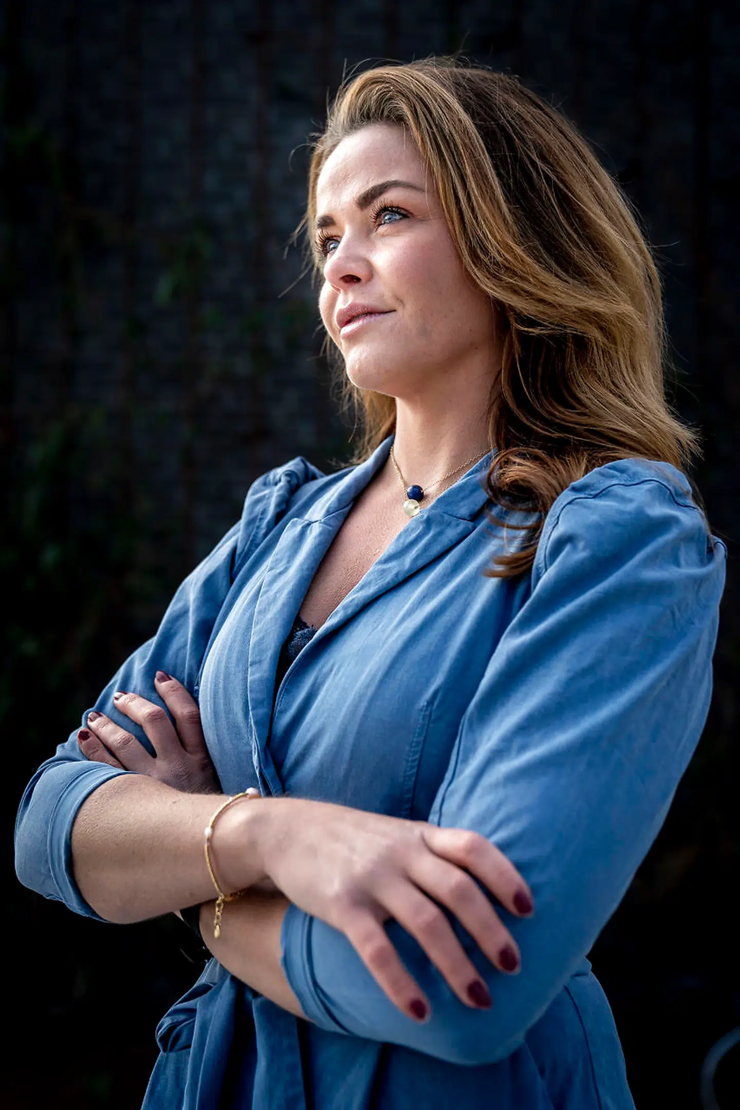 Kagebogsforfatter Ditte Julie Jensen fotograferet ved Kastellet i København torsdag 4. februar 2021. (Foto: Mads Claus Rasmussen/Ritzau Scanpix)