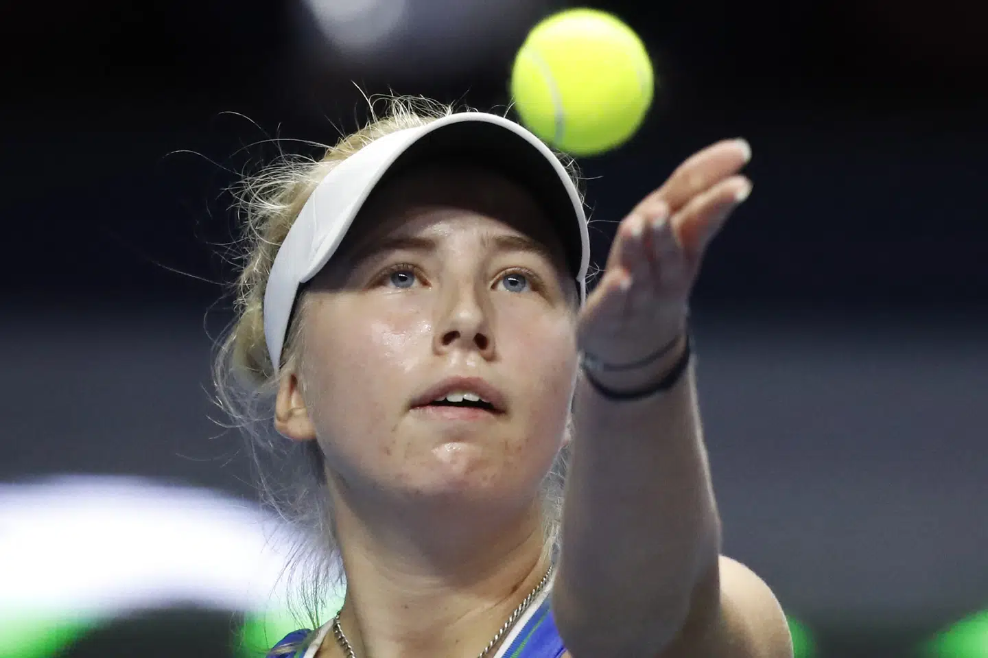 Clara Tauson kommer ikke til at møde Serena Williams i denne omgang, efter at danskeren tabte i første runde i Parma. (Arkivfoto) Dmitri Lovetsky/Ritzau Scanpix