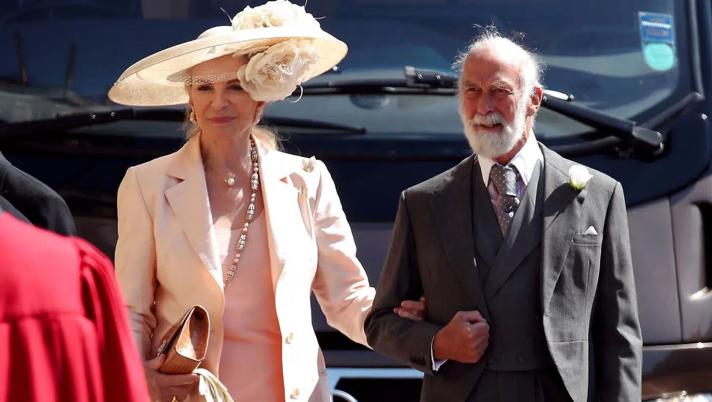 Prinsesse Michael af Kent med sin mand, prins Michael af Kent, fætter til den britiske dronning.