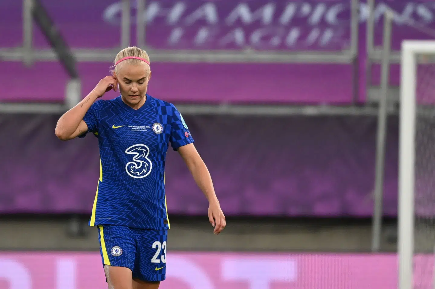 Chelsea kom allerede bagud efter et halvt minut mod FC Barcelona. Jonathan Nackstrand/Ritzau Scanpix