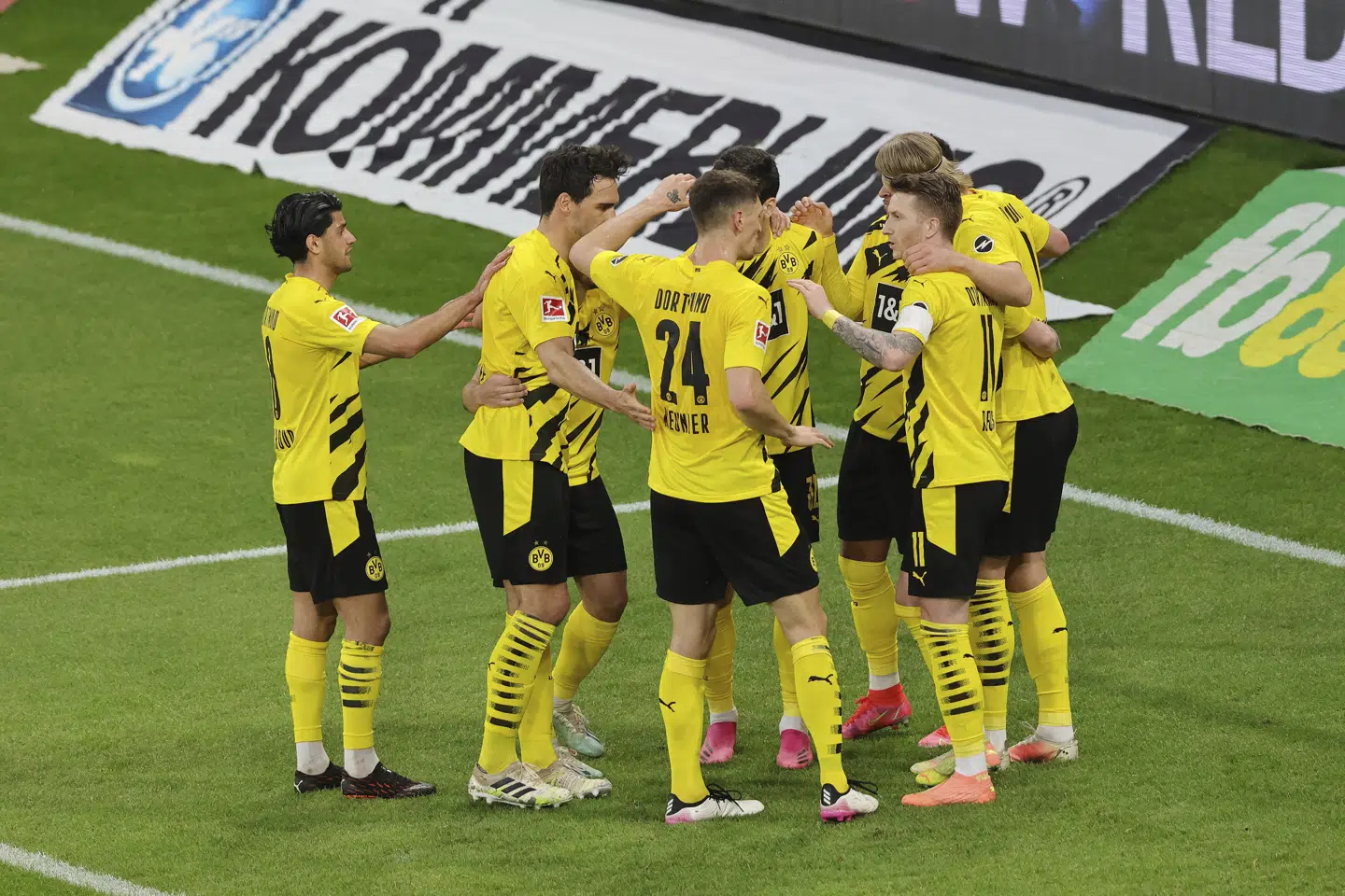 Dortmund er klar til gruppespillet i Champions League i næste sæson. Ralf Ibing/Ritzau Scanpix