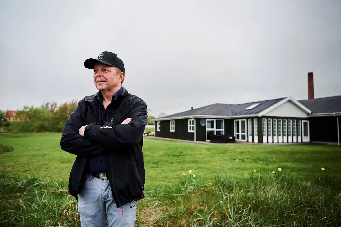 Benny Gade er fortrøstningsfuld og tålmodig. Huset skal nok blive solgt. På et tidspunkt.