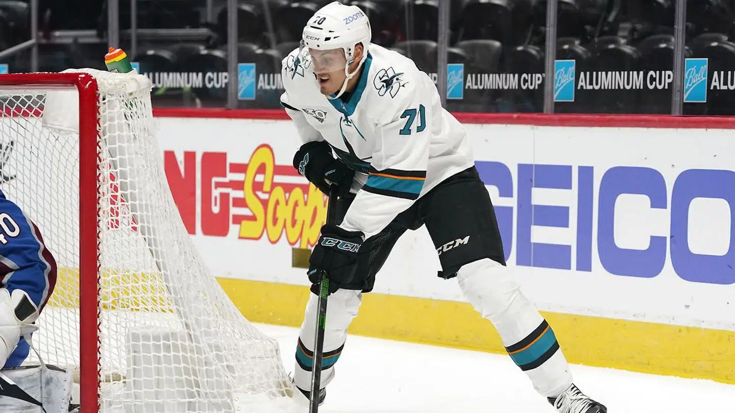San Jose Sharks’ danske playmaker, Alexander True.