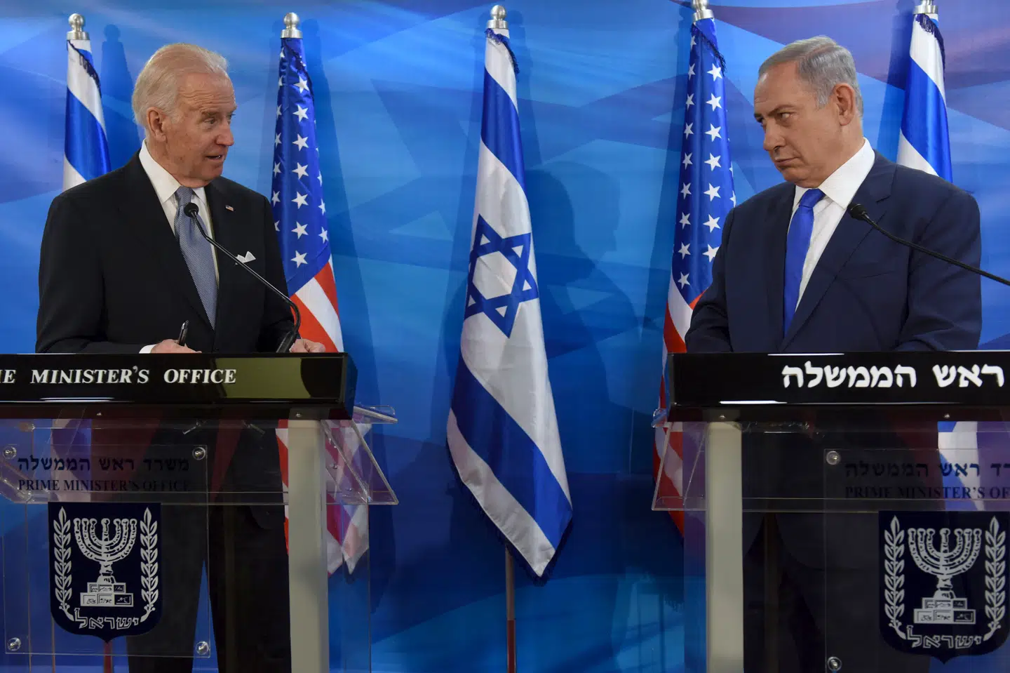 Ifølge referatet af telefonsamtalen understregede Netanyahu over for Biden, at Israel gør alt for at undgå at såre personer, som ikke er involveret i landets kampe mod Hamas og andre grupper i Gaza. (Arkivfoto). Pool/Reuters