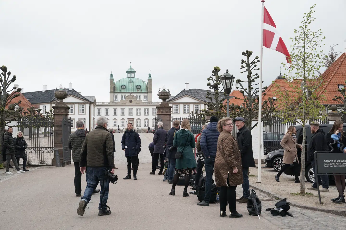 Endelig sker det. Prins Christian skal konfirmeres i Fredensborg Slotskirke. Det skulle være sket sidste år, men på grund af pandemien blev konfirmationen aflyst. Keld Navntoft/Ritzau Scanpix