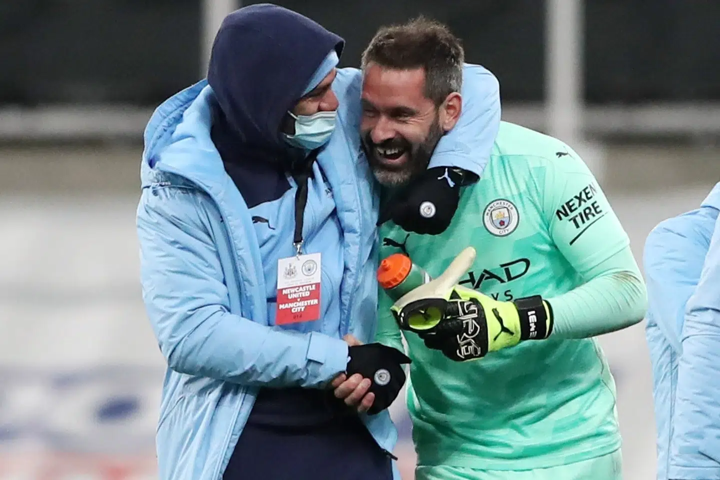 Scott Carson er udlejet til Manchester City fra Derby. Scott Heppell/Reuters