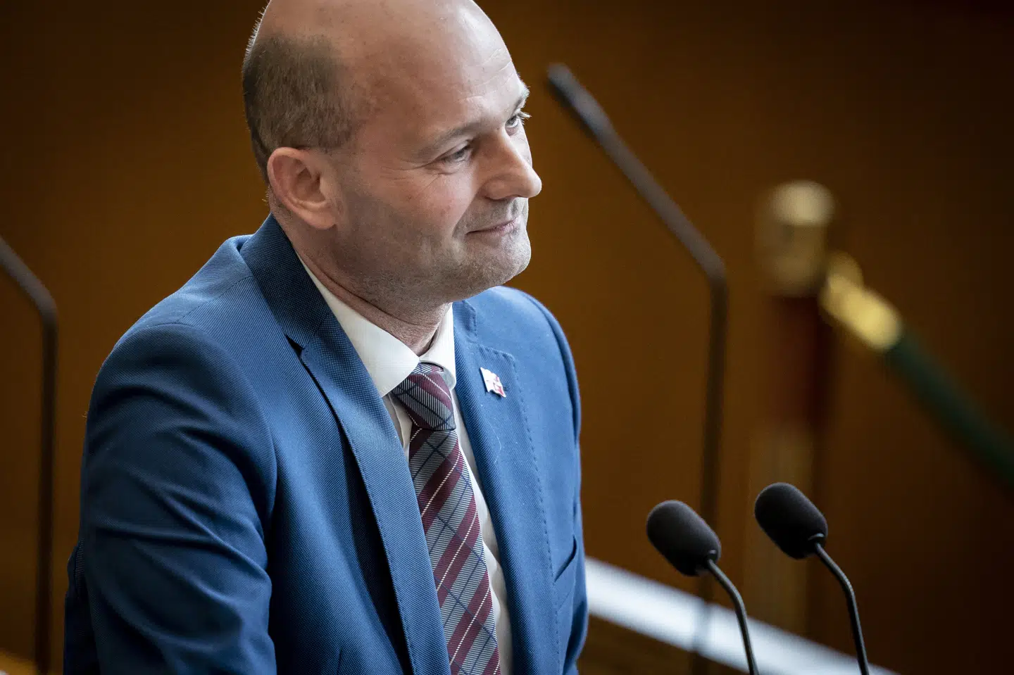 Konservatives formand, Søren Pape Poulsen, vil have Folketinget til at begynde forfra med at indrette de danske restriktioner. (Arkivfoto) Mads Claus Rasmussen/Ritzau Scanpix