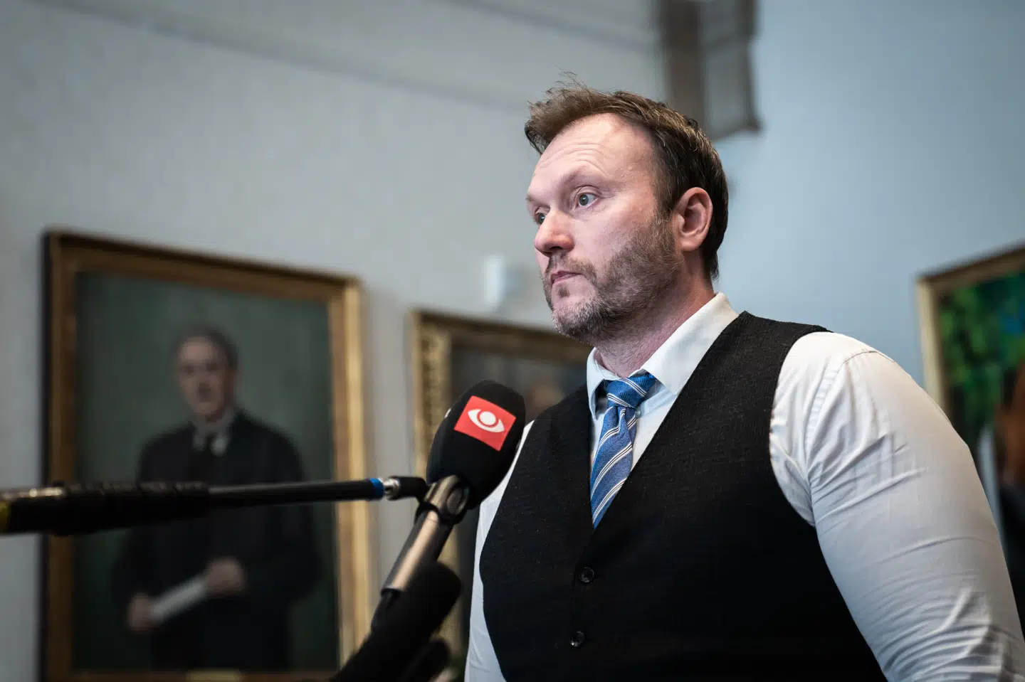 Lars Boje Mathiesen (NB) er ifølge Berlingske misbrugt i en misvisende anti-coronakampagne. Emil Helms/Ritzau Scanpix