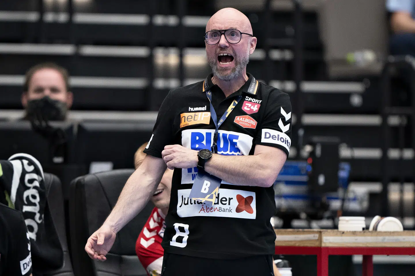 Stefan Madsen og Aalborg Håndbold skal spille returkamp mod Flensburg-Handewitt på onsdag. (Arkivfoto) Henning Bagger/Ritzau Scanpix