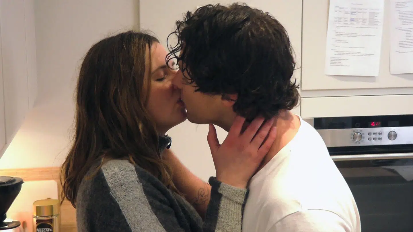 Deltagerne Emil og Emilie bliver glade for hinanden i 'Mit hemmelige match'.