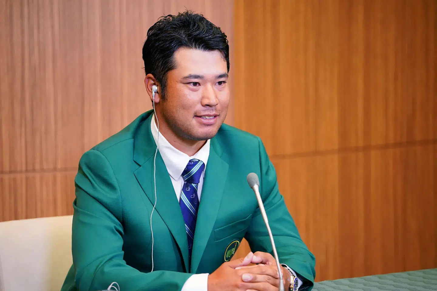 Golfprofilen Hideki Matsuyama har blandede følelser angående OL i Tokyo til sommer. (Arkivfoto) Str/Ritzau Scanpix
