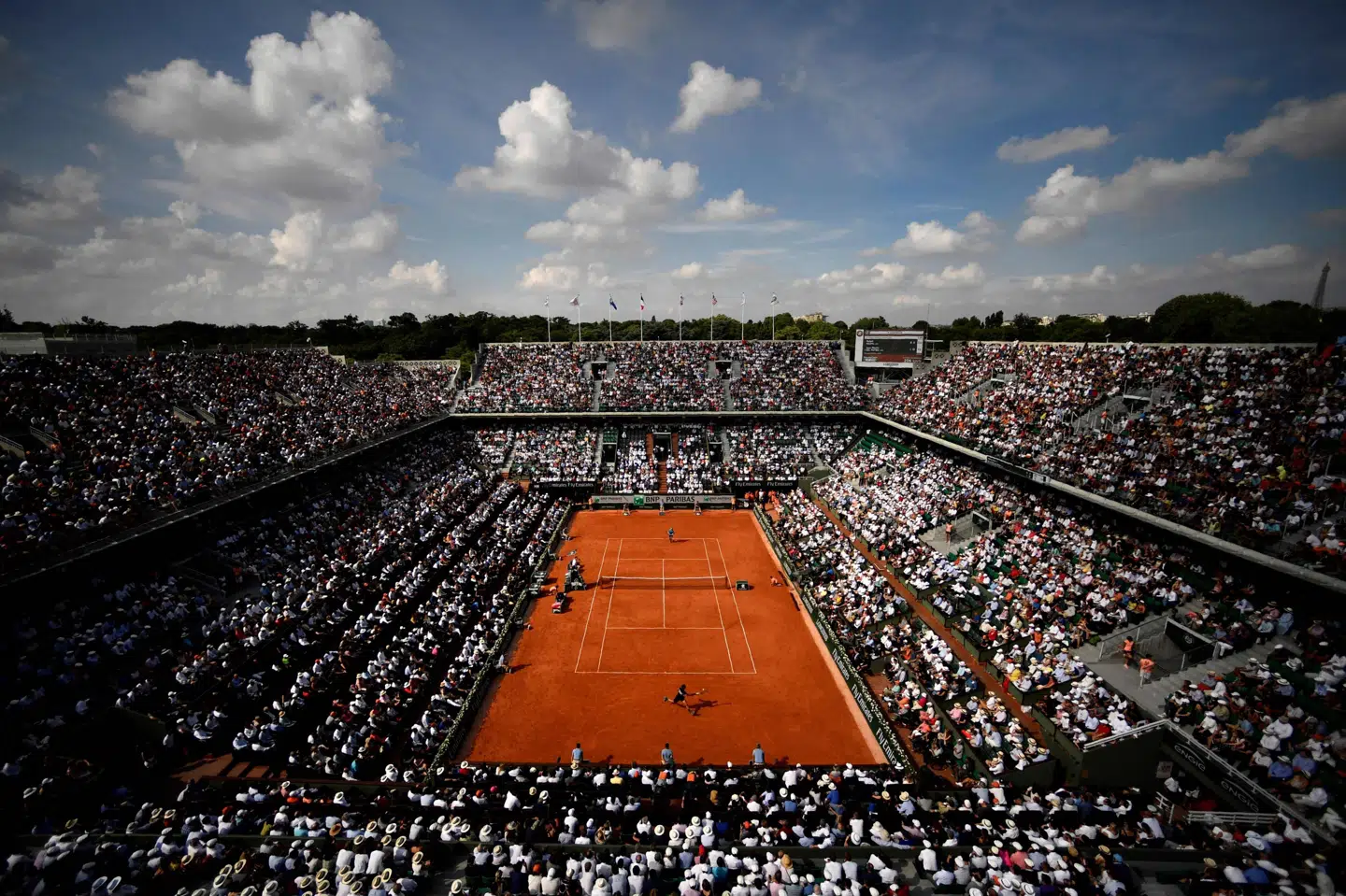 French Open er den eneste af de fire grand slam-tennisturneringer, der spilles på grusbaner. (Arkivfoto.) Christophe Simon/Ritzau Scanpix